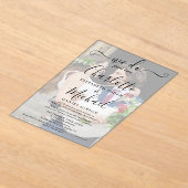 Wir machen Teil zwei Hochzeitsskripte für das Foto Acryleinladungen (Ablage )