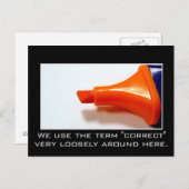 Wir machen uns keine Sorgen, das Richtige zu tun Postkarte (Vorne/Hinten)