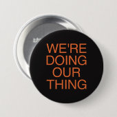 WIR MACHEN UNSER THEMA - The Voidz Button (Vorne & Hinten)