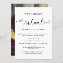 Wir machen virtuelles Hochzeitsstich