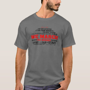 Wir März für Krankenschwestern und Krankenschweste T-Shirt