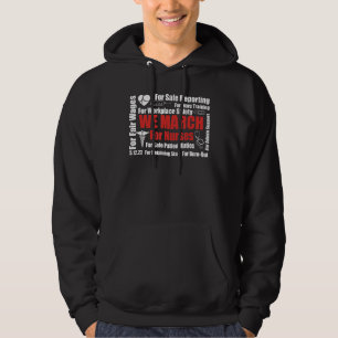 Wir März für Krankenschwestern und März für Kranke Hoodie