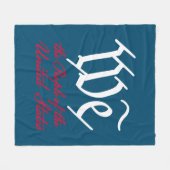 Wir Menschen 2 Fleecedecke (Vorderseite (Horizontal))