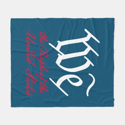 Wir Menschen 2 Fleecedecke (Vorderseite (Horizontal))