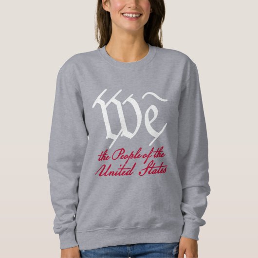 Wir Menschen 2 Sweatshirt (Vorderseite)