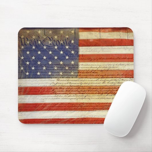 Wir Menschen auf der Flag Maus Pad Mousepad (Mit Mouse)