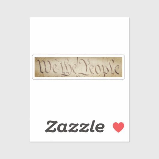 Wir Menschen Aufkleber (Blatt)