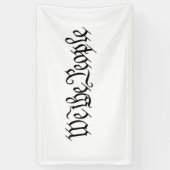 Wir Menschen Banner (Vertikal)