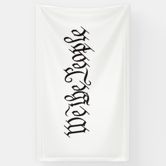 Wir Menschen Banner (Vertikal)