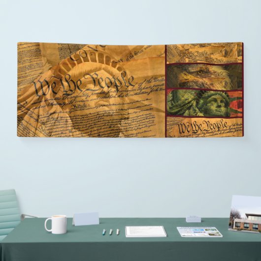 Wir Menschen Banner (Messe)