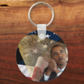 Wir Menschen... Barack Obama und die Verfassung Schlüsselanhänger (Vorderseite)