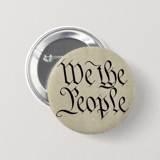 Wir Menschen! Button (Vorne & Hinten)