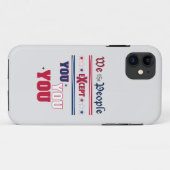Wir Menschen Case-Mate iPhone Hülle (Rückseite (Horizontal))