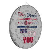 Wir Menschen Dartscheibe (Vorderseite Links)