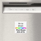 Wir Menschen....das bedeutet uns alle Magnet (In Situ (Geschirrspüler))