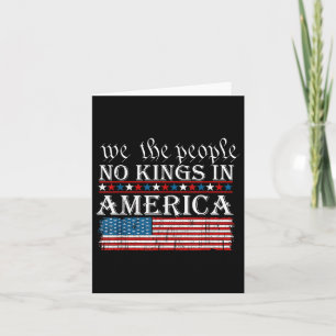 Wir Menschen, die keine Könige in Amerika sind Karte