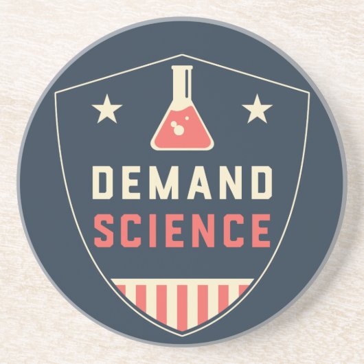Wir Menschen fordern Wissenschaft in Amerika Getränkeuntersetzer (Vorne)