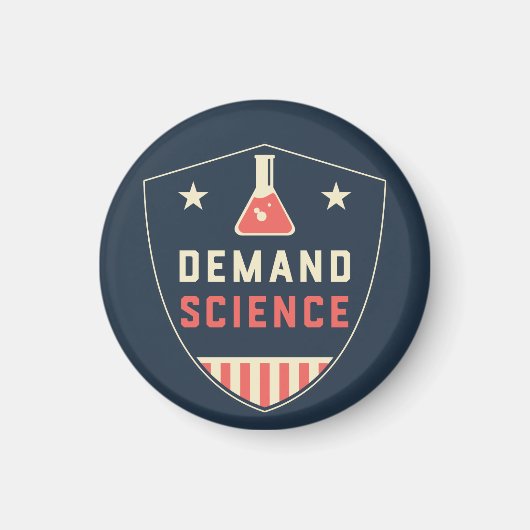 Wir Menschen fordern Wissenschaft in Amerika Magnet (Vorne)