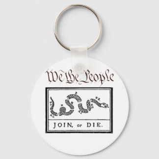 Wir Menschen... Join oder Die Schlüsselanhänger