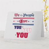 Wir Menschen Karte (Gelbe Blume)