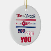 Wir Menschen Keramik Ornament (Rechts)