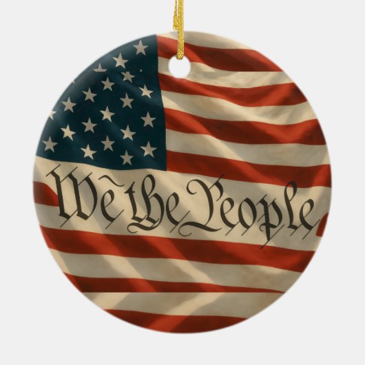 Wir Menschen Keramik Ornament (Hinten)