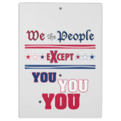 Wir Menschen Klemmbrett (Rückseite)