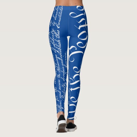 Wir Menschen Leggings (Rückseite)