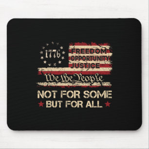 Wir Menschen nicht für einige, sondern für alle st Mousepad