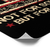 Wir Menschen nicht für einige, sondern für alle st Poster (Ecke)