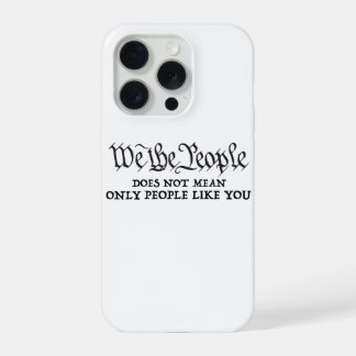 Wir Menschen - nicht nur Sie - iPhone 15 Pro Fall Hülle
