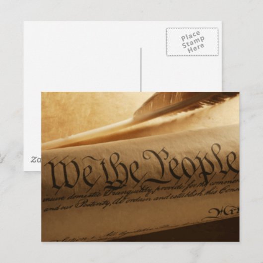 Wir Menschen Postkarte (Vorne/Hinten)