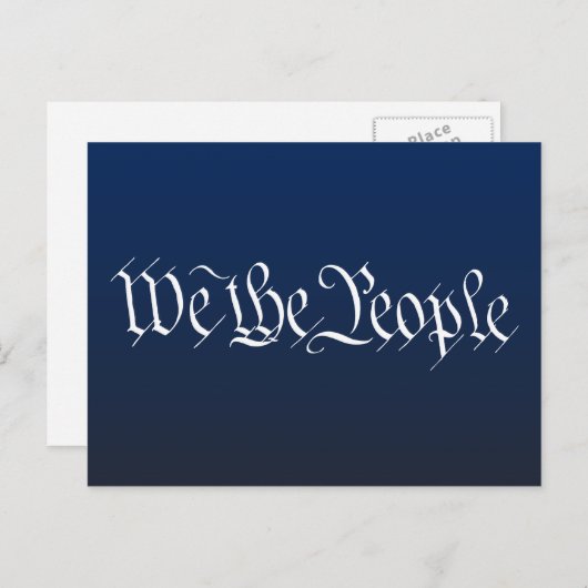 Wir Menschen Postkarte (Vorne/Hinten)