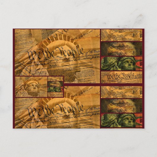 Wir Menschen Postkarte (Vorderseite)