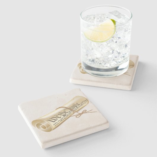 Wir Menschen rollen Untersetzer (Seitenansicht)