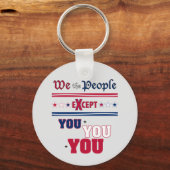 Wir Menschen Schlüsselanhänger (Vorderseite)