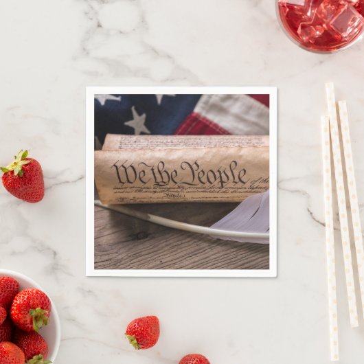 Wir Menschen Serviette (Beispiel)