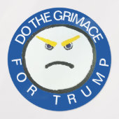 Wir Menschen TRUMP Etiketten (Design 2)
