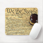 Wir Menschen und Gavel Mousepad (Mit Mouse)