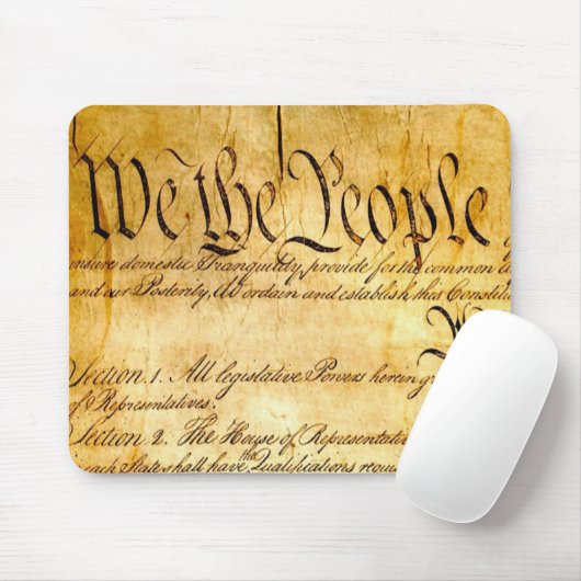 Wir Menschen - Verfassung Mousepad (Mit Mouse)