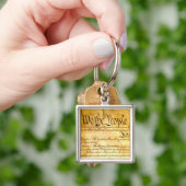 Wir Menschen - Verfassung Schlüsselanhänger (Hand)