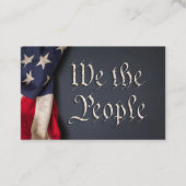 Wir Menschen Visitenkarte (Vorderseite)