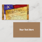 Wir Menschen Visitenkarte (Vorne/Hinten)