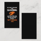 Wir messen nicht unseren Würzkrebs-Zitat Visitenkarte (Vorne/Hinten)