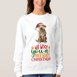 Wir möchten Ihnen ein frohes Weihnachtsfest Aireda Sweatshirt