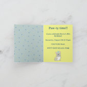 Wir mögen es zu feiern! Französische Bulldogge Einladung (Innenseite)