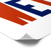 Wir mögen Ike — Eisenhower Election Poster (Ecke)