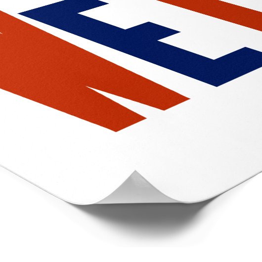 Wir mögen Ike — Eisenhower Election Poster (Ecke)