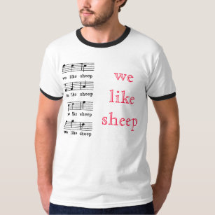 Wir mögen Schafe T-Shirt