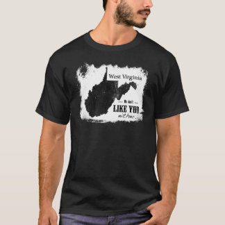 Wir mögen Sie nicht Jed-Schwarz T-Shirt